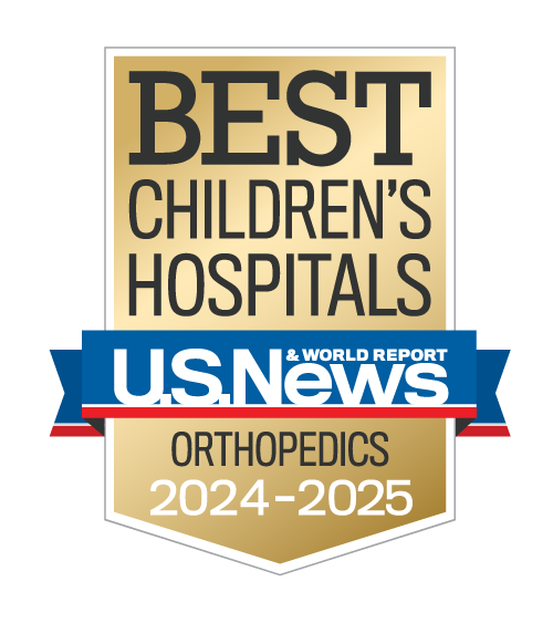 U.S. News & World Report Best Children's Hospitals 2024-2025 Orthopedics