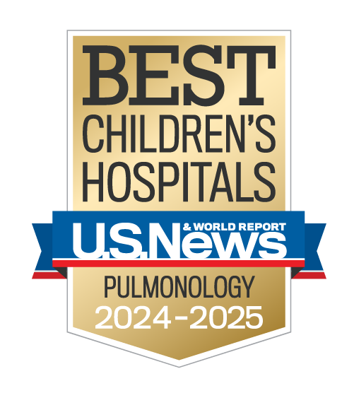 US News & World Report Best Children's Hospitals 2024-2025 Pulmonology