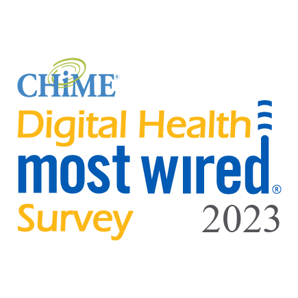 CHIME Digital Health Most Wired Survey Acute and Ambulatory 2023 award logo