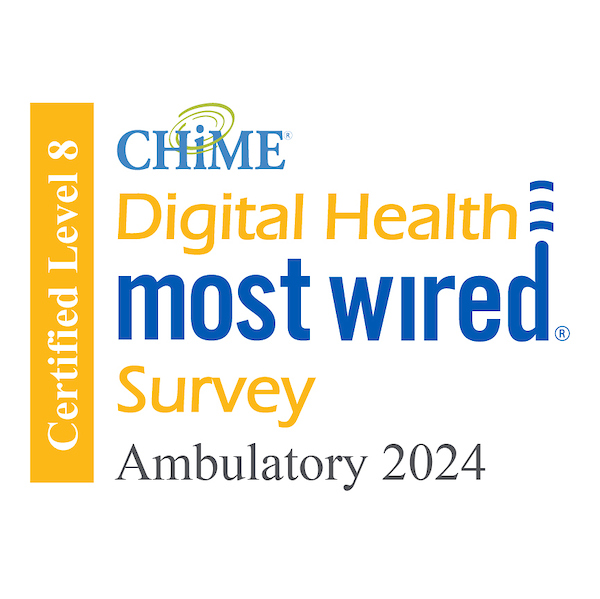 CHIME Digital Health Most Wired Survey Ambulatory 2024 award logo