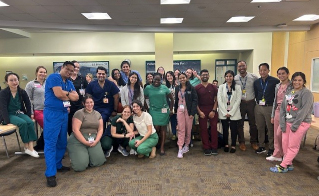 Photo of Valley Children's pediatric residents smiling at camera