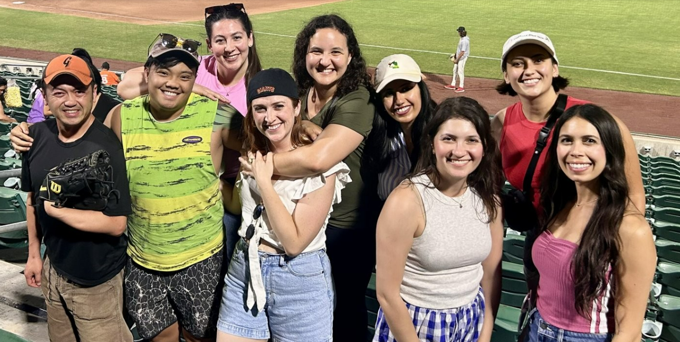 Valley Children's pediatric residents attend a baseball game