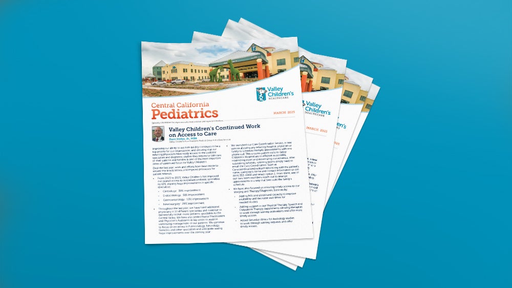 March 2025 Central California Pediatrics