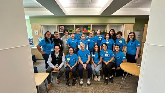Valley Children's Rehab Team Posing for Photo