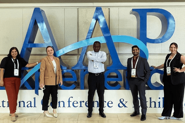 Pediatric residents and faculty at the AAP national conference